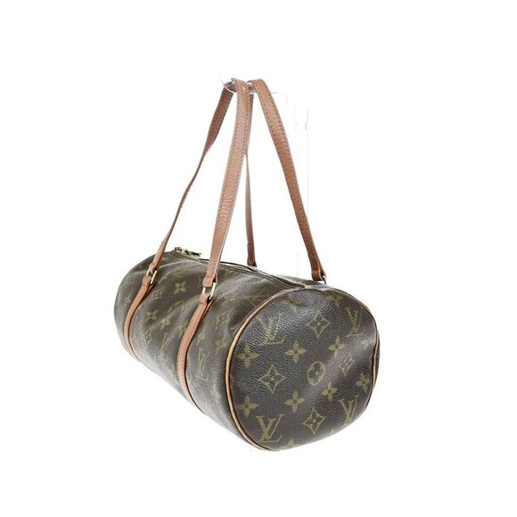 Pre Loved Louis Vuitton Cylinder Handbag M51204 Women Brown - Picture 2 of 8